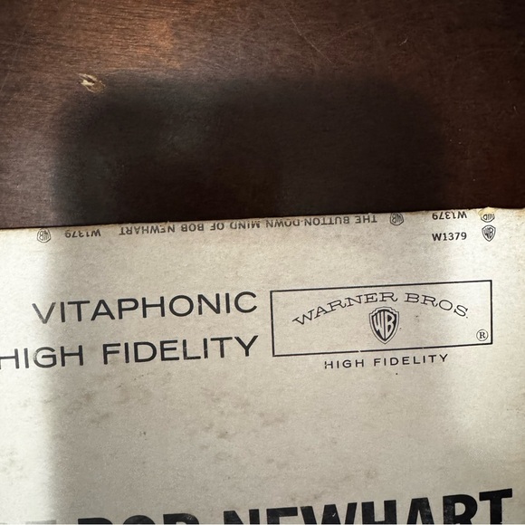 Vtg Bob Newhart "The Button-Down Mind Of Bob Newhart" Warner Bros Record Album - Picture 5 of 7